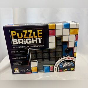 NEW PUZZLE BRIGHT Interactive Light-Up Brain Teaser Game